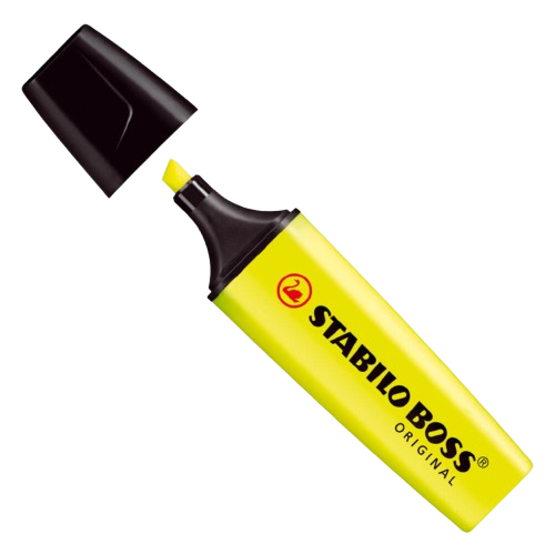 Resaltador amarillo Stabilo