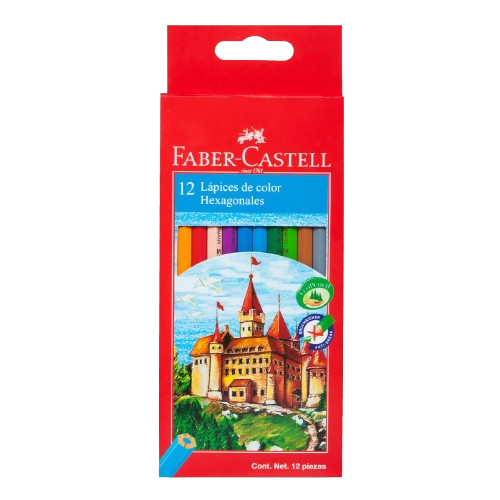 Caja de 12 colores Faber-Castel