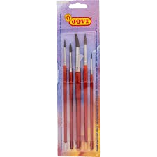 Pinceles escolares set 5 piezas