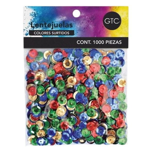 Lentejuelas colores surtidos