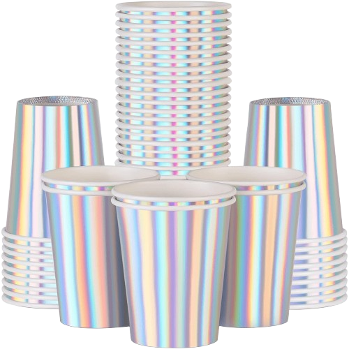 Vasos desechables fiesta 50 piezas