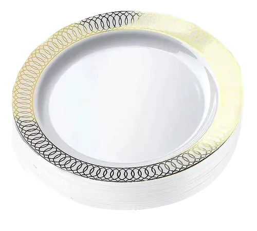 Platos desechables fiesta 50 piezas