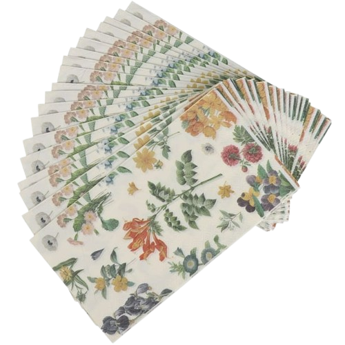 Servilletas decoradas 100 piezas